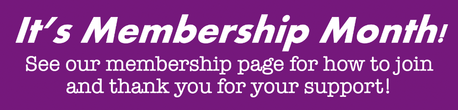 Membership Month Banner - please join PFLAG Princeton